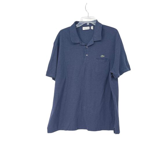 Lacoste Blue Polo With Front Pocket Size Men’s 4XL‎ Golf Sports - Picture 1 of 4